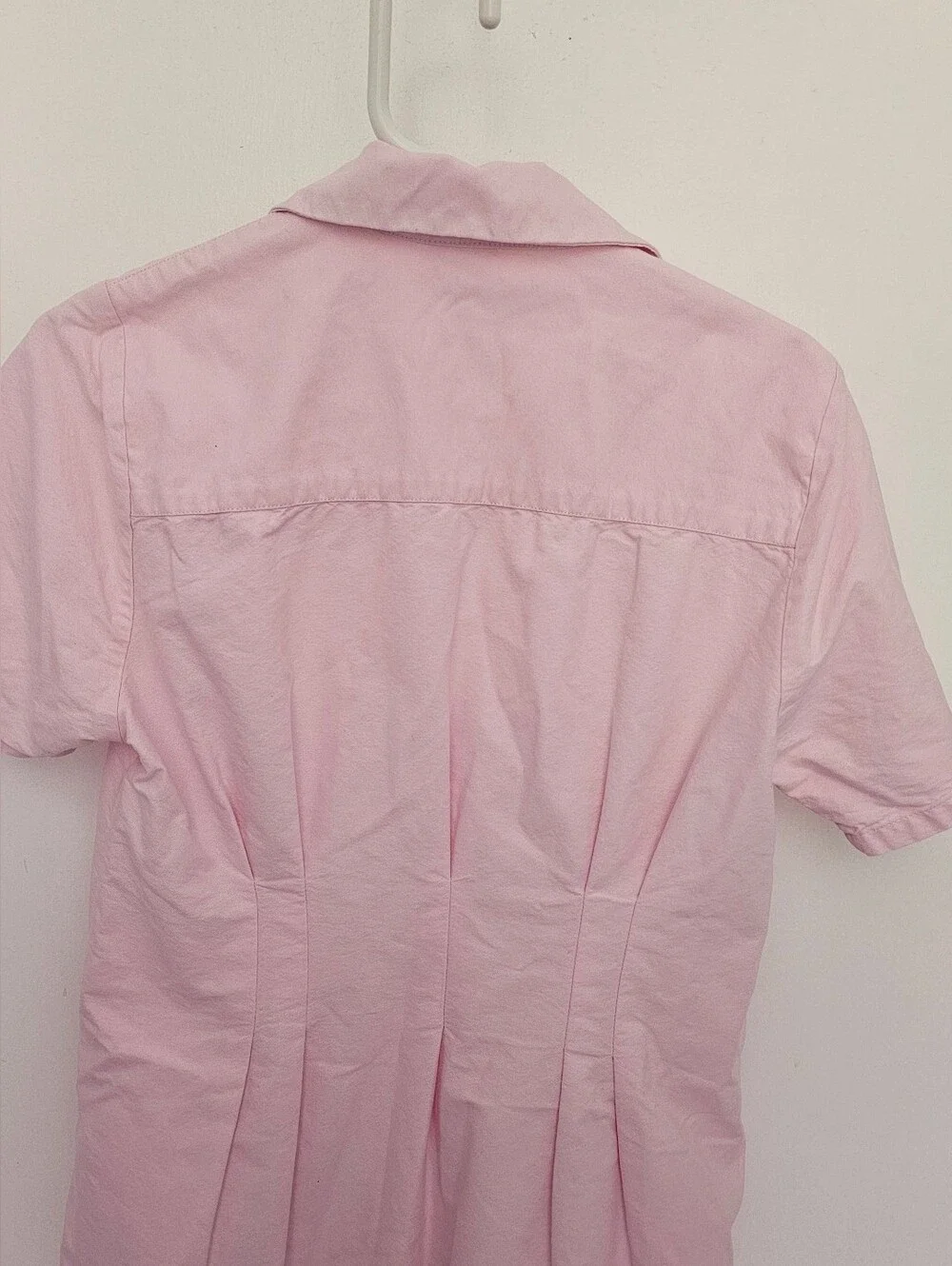 Simons Twik Pale Pink Casual Oxford shirt dress. Great summer dress. - Picture 7 of 11